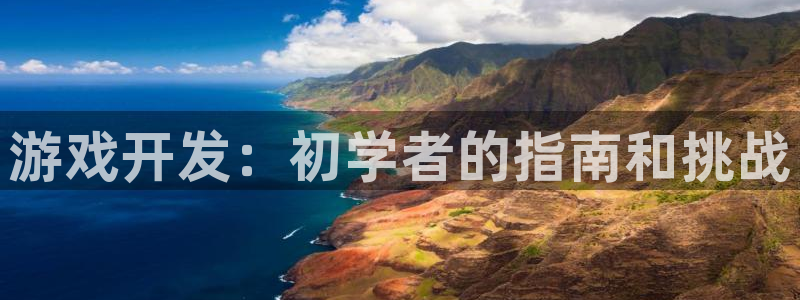 沐鸣2app：游戏开发：初学者的指南和挑战